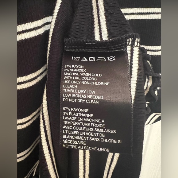 Urban Outfitters striped flare sleeve top - Picture 4 of 4